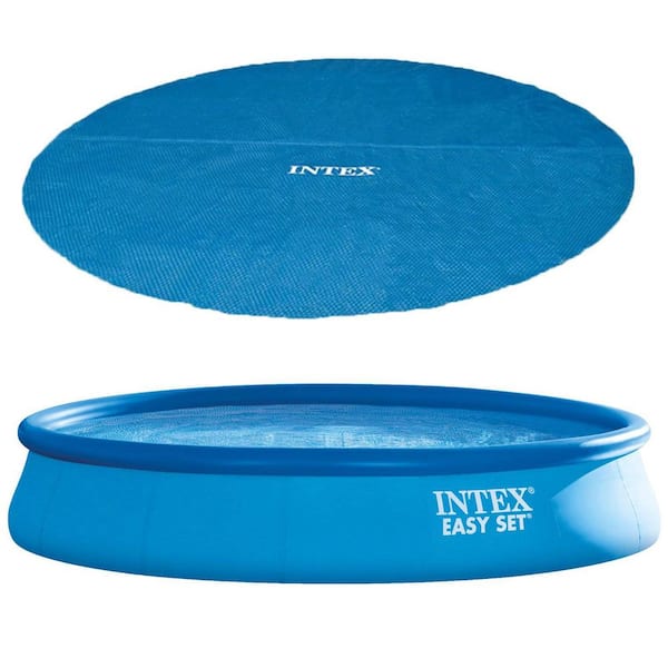 Easy Set 15 ft. Round 33 in. Deep Inflatable Pool Set