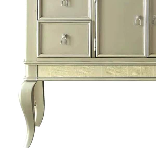 Acme Furniture Francesca Champagne Wood 18 in. Sideboard