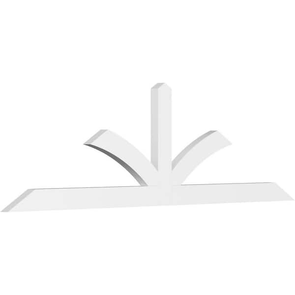 Ekena Millwork Richland 84 in. W x 24.5 in. H x 2 in. D Signature Polyurethane Bracket