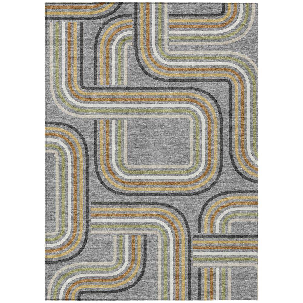 Chantille Machine Washable Indoor/Outdoor Abstract ACN2535 Gray 9 ft. x 12 ft. Area Rug price history on PriceWatchPro