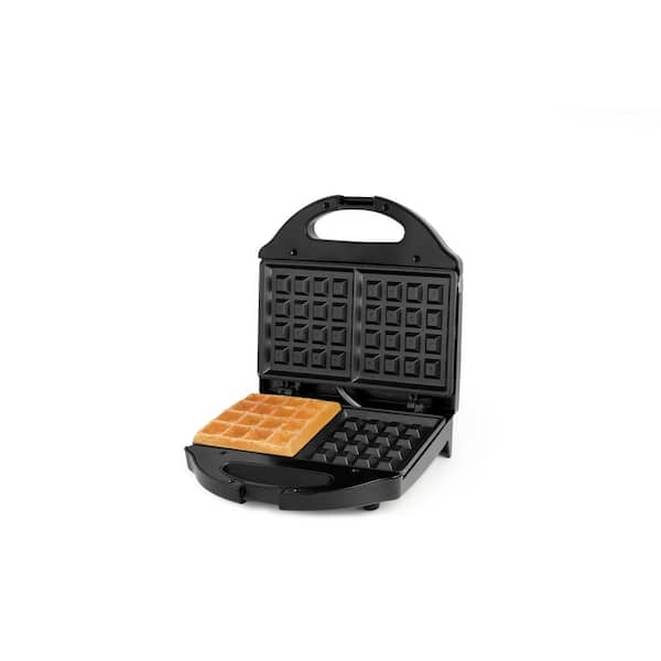 BLACK+DECKER Removable Plate Belgian Waffle Maker, Maroon, WM700R