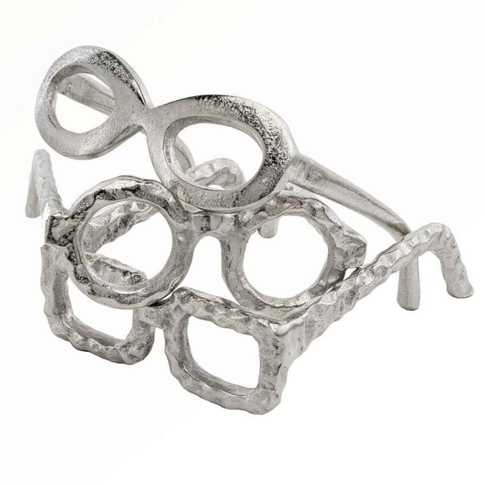 Rosemary Abstract Silver Square Spectacles Glasses price history on PriceWatchPro