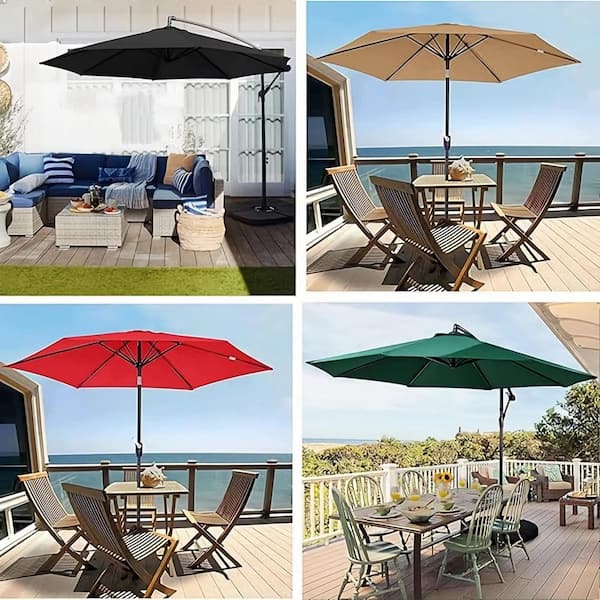 Unbranded 10 ft. Patio Umbrella in Canopy Replacement UV50+ Fade Tear Resistant Waterproof Polyester Outdoor Vented Top OGPH012430 Unbranded 10 ft. Patio Umbrella in Canopy Replacement UV50+ Fade Tear Resistant Waterproof Polyester Outdoor Vented Top OGPH012430