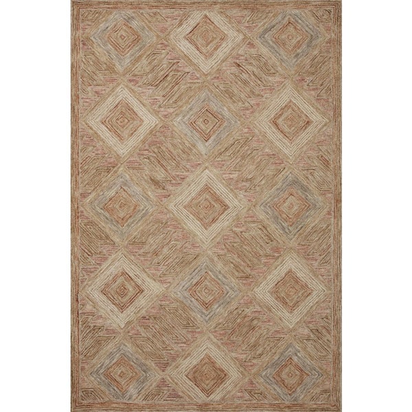Loloi Varena Berry/Multi 2'-6" x 7'-6" Contemporary Runner