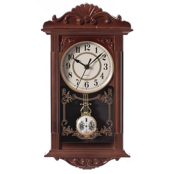 CLOCKSWISE Clockwise Vintage Grandfather Wood-Looking Plastic