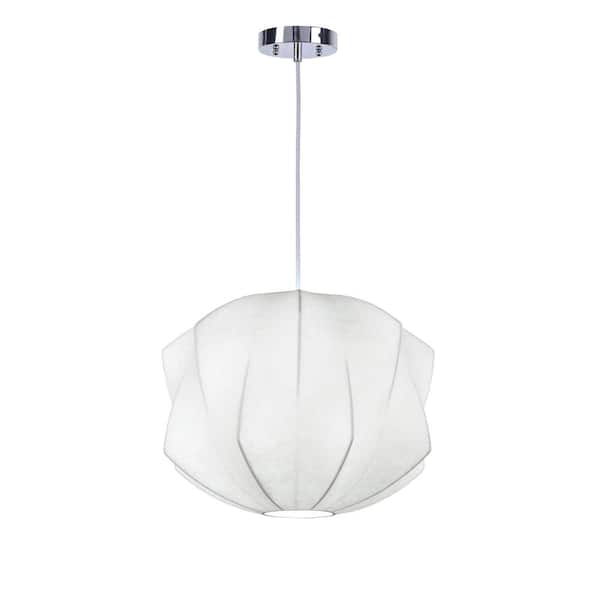 Manor Brook Knack 1 Light White Swag, Swag Lamps Home Depot