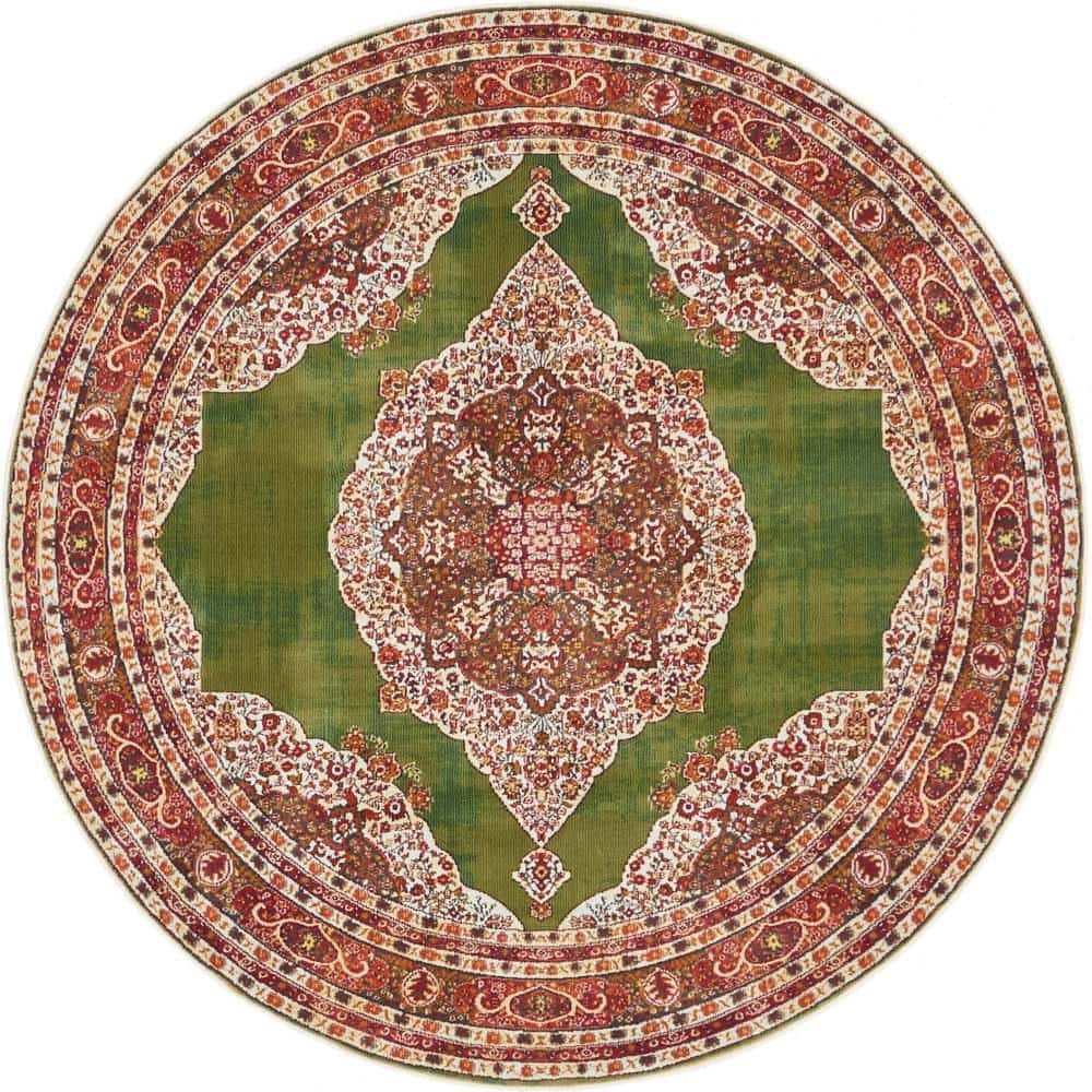 Baracoa Regla Green 5' 5 x 5' 5 Round Rug price history on PriceWatchPro