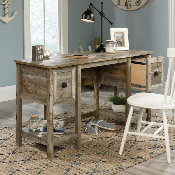 Reclaimed Wood Computer Desk, Rustic Corner Desk, Custom Barnwood