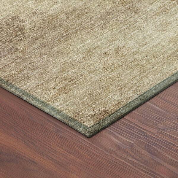 Chantille Machine Washable Indoor/Outdoor Abstract ACN2367 Wheat 5 ft. x 7 ft. 6 in. Area Rug