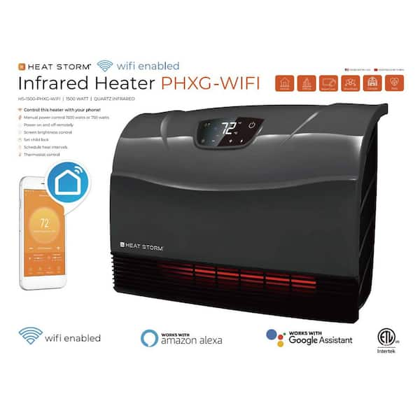 Intertek hot infrared Heater PHX-WI-FI