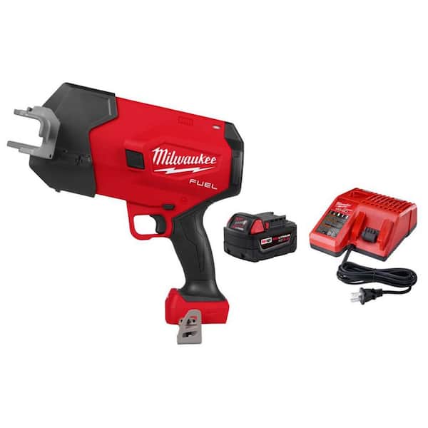 M18 FUEL 18 Volt Lithium-Ion Brushless Cordless 1/2 in.-1 in. Iron Pipe Size Cutter with M18 5.0 Ah Starter Kit