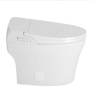 Muse iWash 1-Piece 1.28 GPF Single Flush Elongated Toilet and Bidet in White, Seat Included