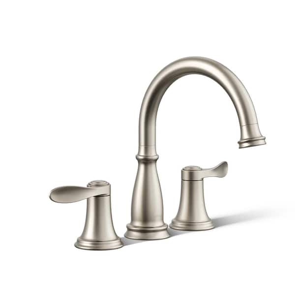 Bellera Double-Handle Tub Faucet Trim in Vibrant Brushed Nickel (Valve Not Included)