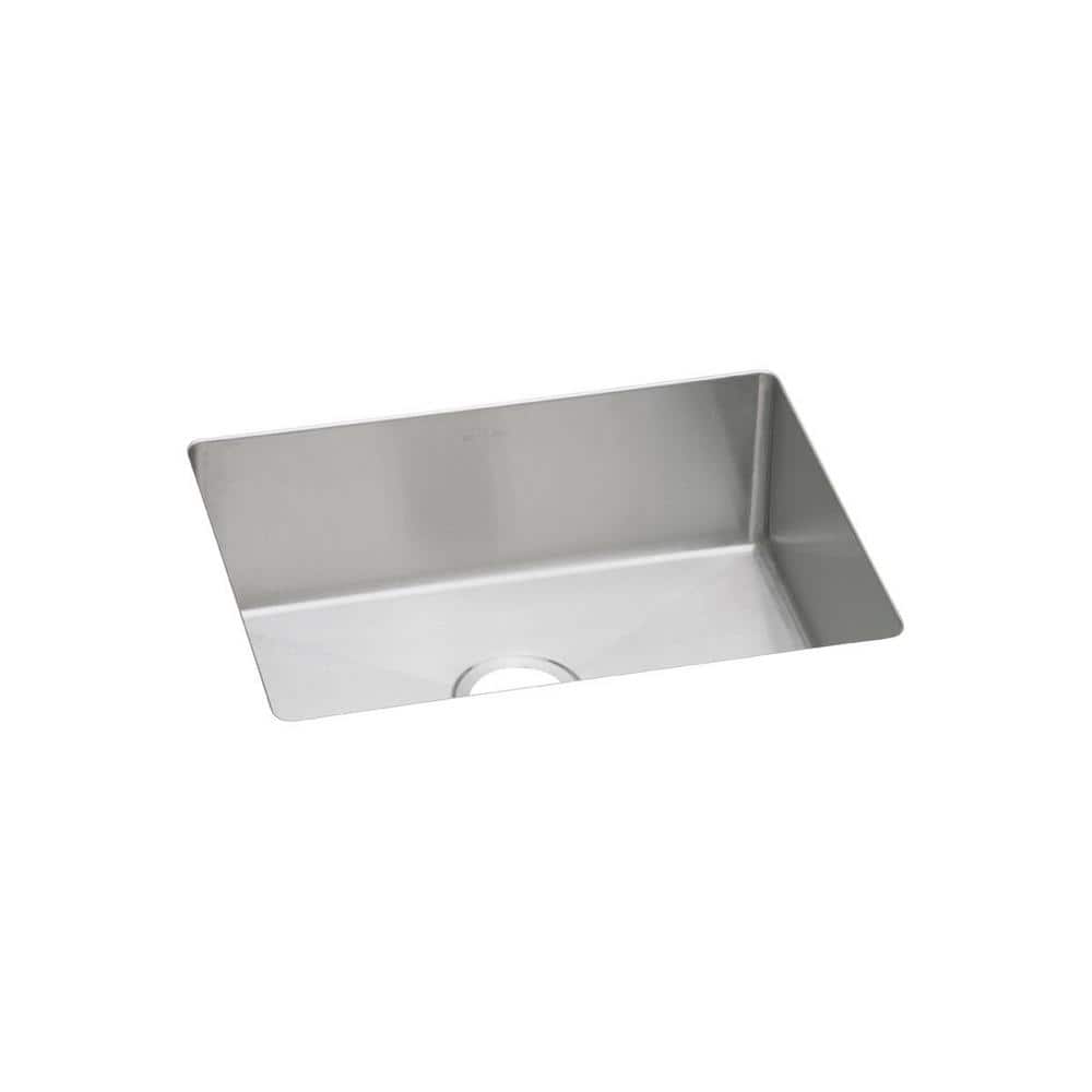 Crosstown 24" Stainless Steel Single Bowl Undermount Kitchen Sink