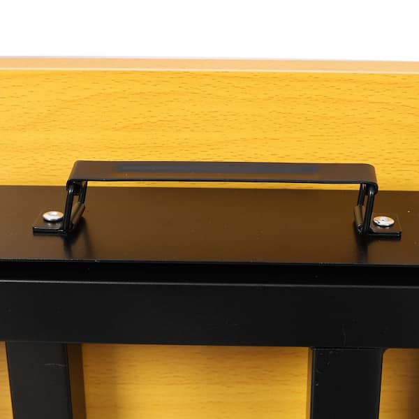 39 in. Portable Folding Workbench with Measuring Tape Handle and