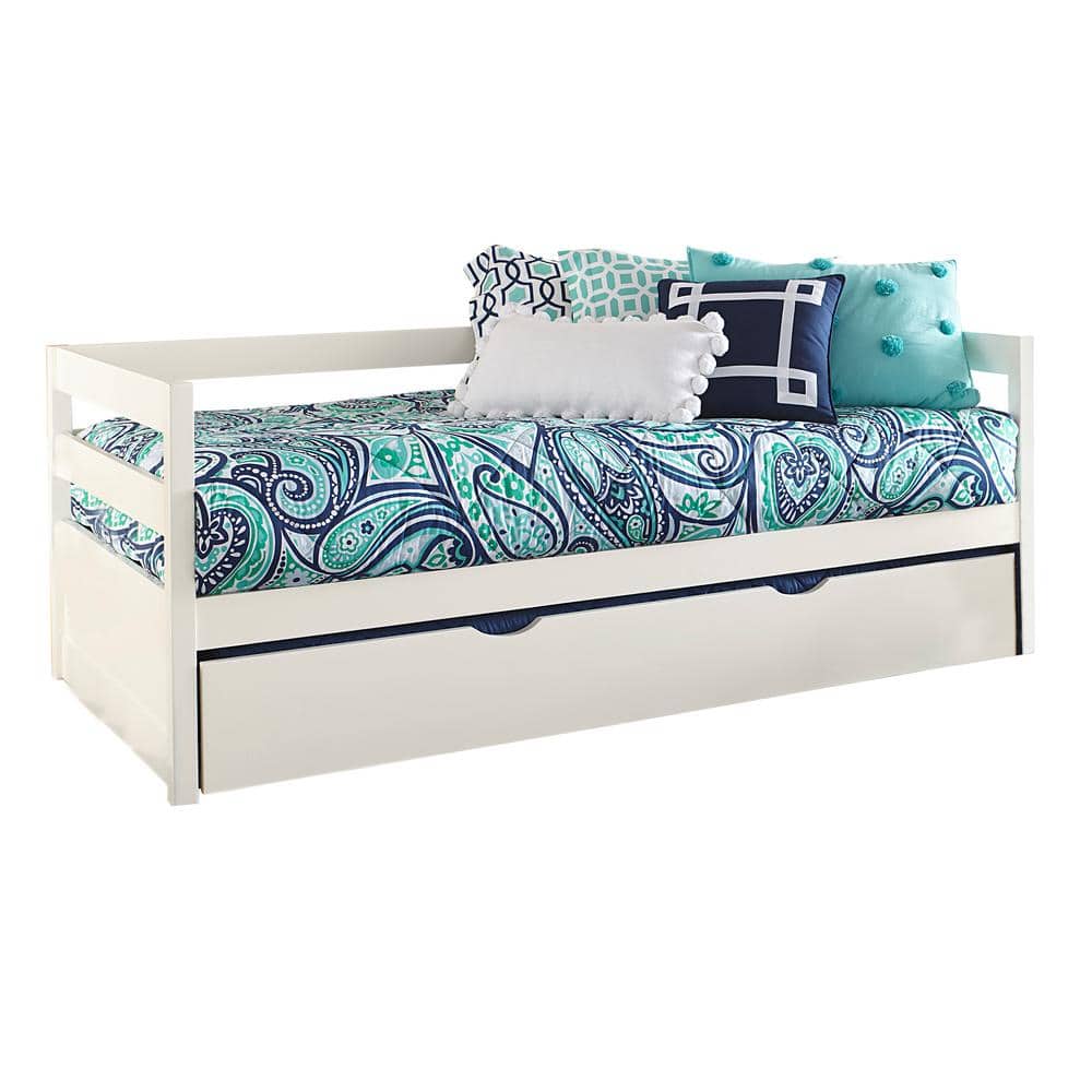 Hillsdale Furniture Caspian White Twin Daybed with Trundle -  2179-010MY
