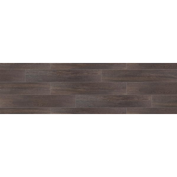 Daltile Emerson Wood Brazilian Walnut 8 in. x 47 in. Color Body Porcelain Floor and Wall Tile (15.18 sq. ft/case)