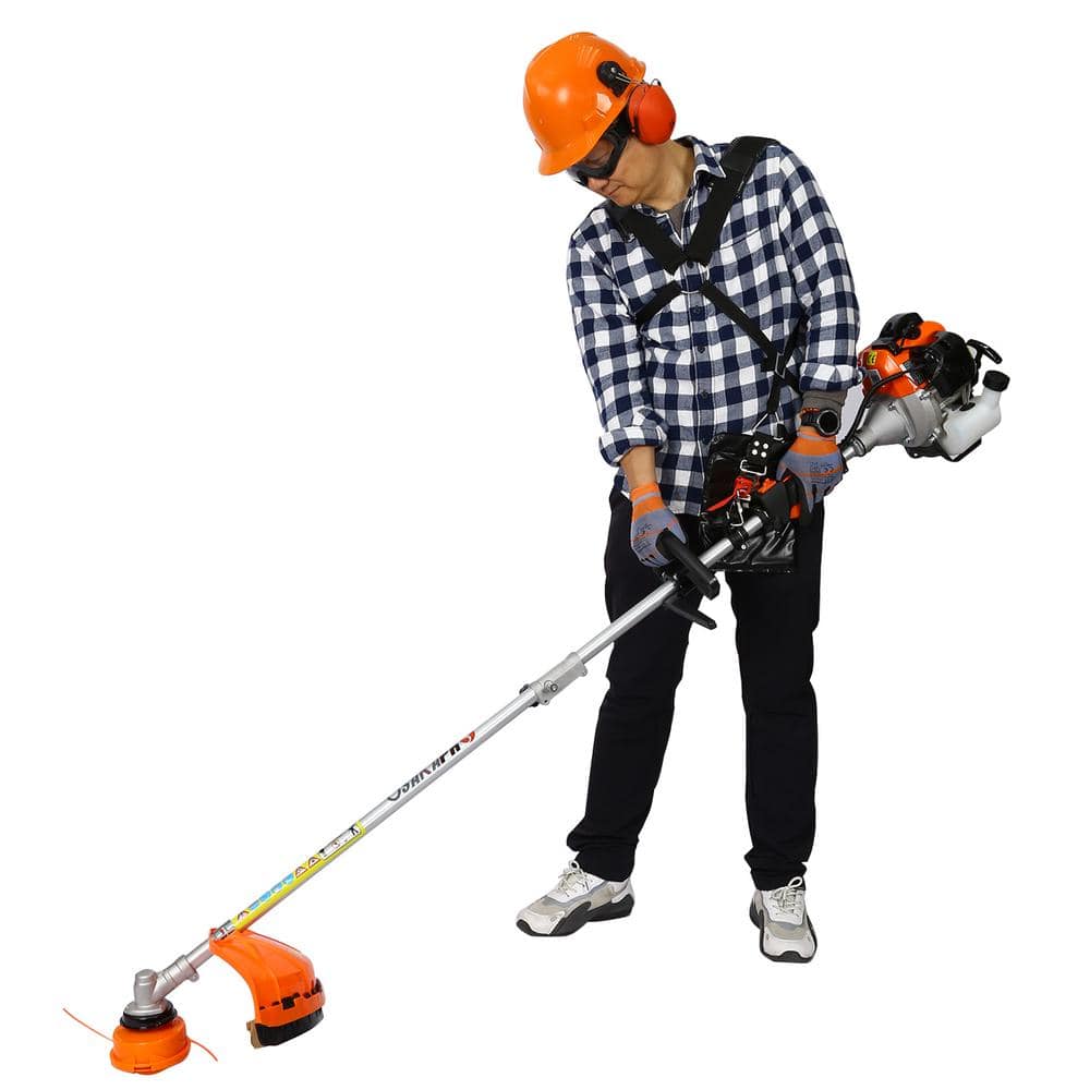 33cc Orange and Black Gasoline 4-in-1 Garden Tool System