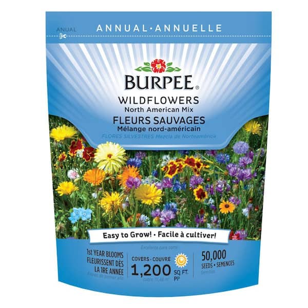 Burpee Wildflowers North American Mix Seed 13337
