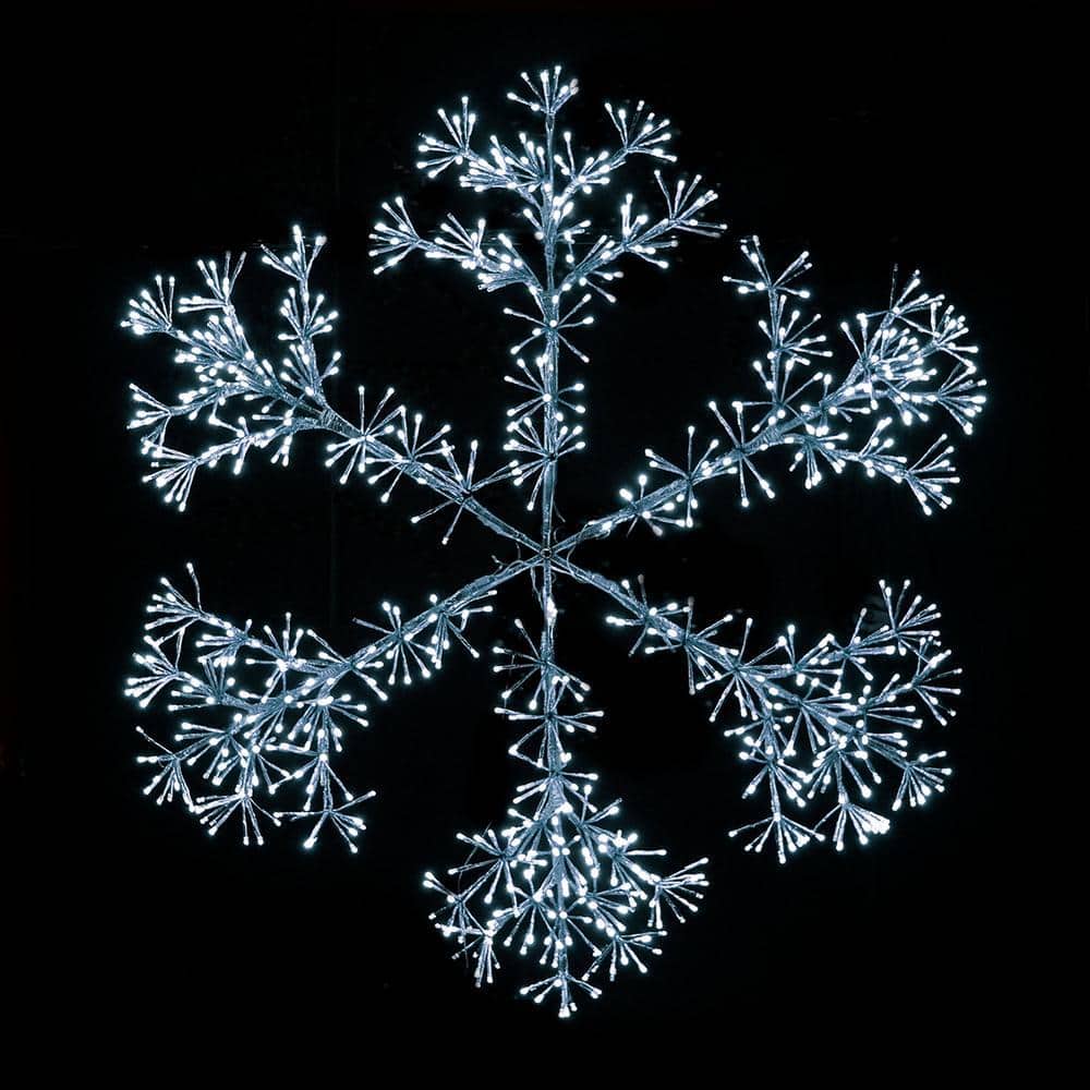 HOLIDYNAMICS HOLIDAY LIGHTING SOLUTIONS 48 in. Pure White Holidynamics ...