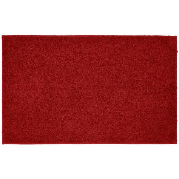 Garland Rug Queen Cotton Chili Pepper 24 in. x 40 in. Washable Bathroom Accent Rug