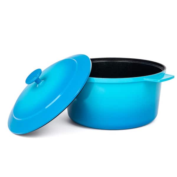 Made In Cookware - Dutch Oven 5.5 Quart - Blue - Enameled Cast Iron -  Exceptional Heat Retention & Durability - Professional Cookware - Made in  France