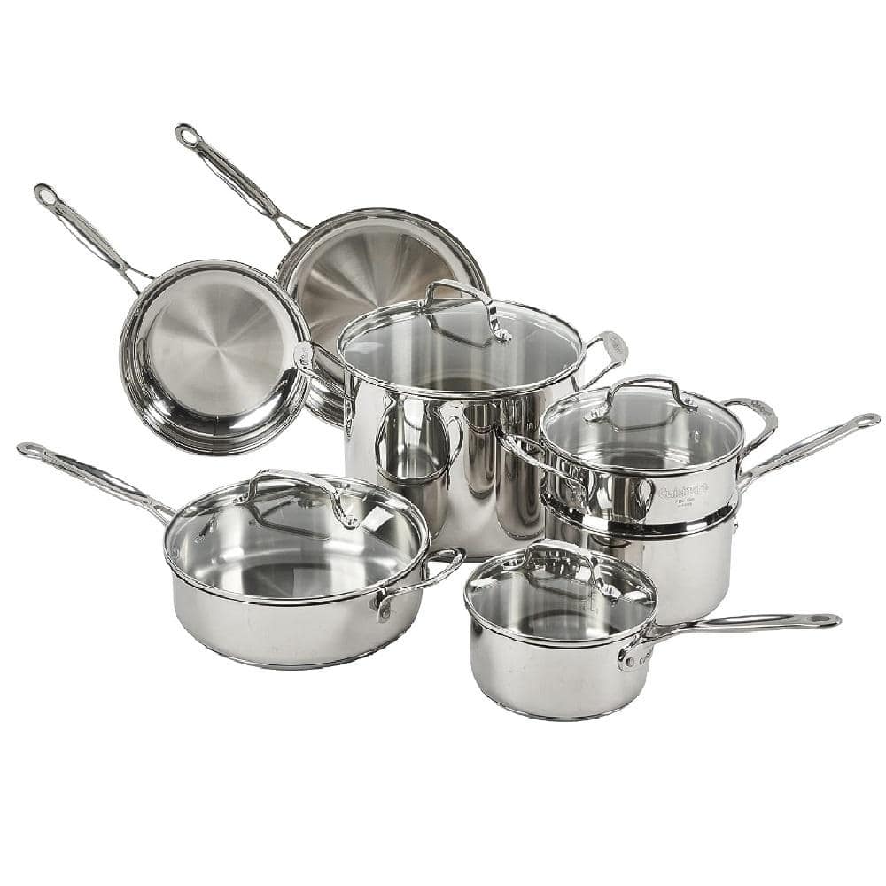 Saint Birch SBSYC066CW Stainless Steel Cookware Set, Silver