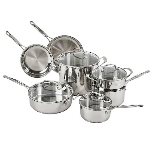  Tefal Ingenio All-In-One 8-Piece Cookware Set, Cooking Pot,  Non-Stick Pan, Stainless Steel Saucepan, Steamer Basket, Lids: Home &  Kitchen