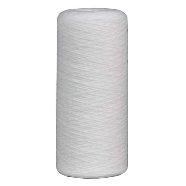 25 micron micron poly-wound for sand, silt, sediment, rust, scale. Medium filtration
