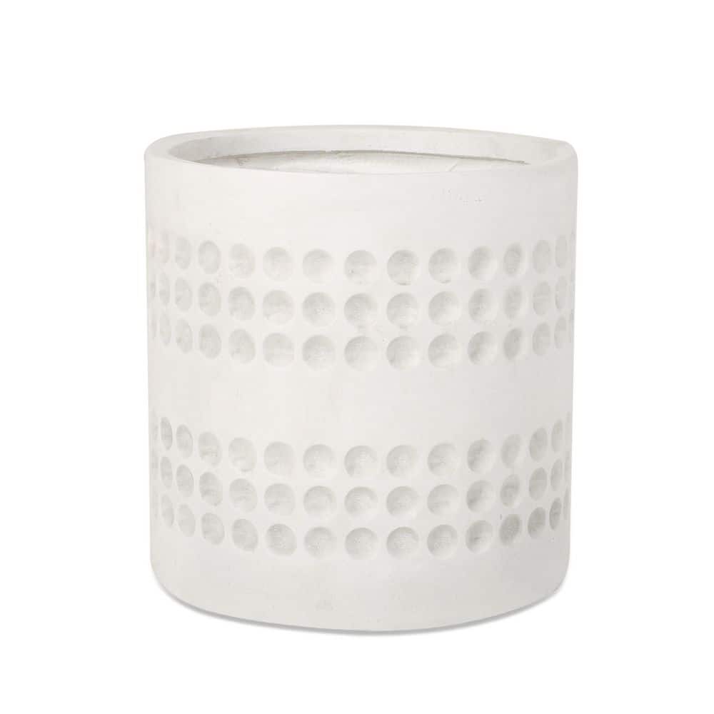 Flynama 15.00 in. Magnesium Oxide Antique White Planter（1-Pack