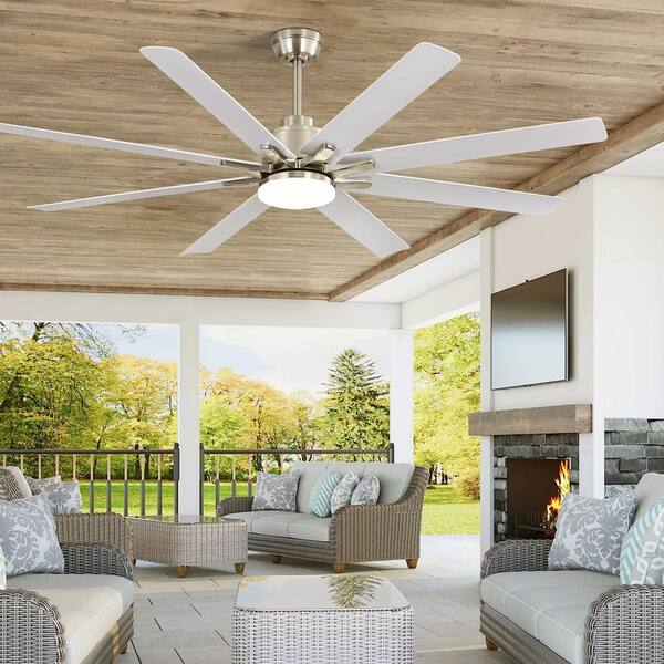 Sofucor 66 in. LED Indoor/Outdoor Nickel Smart Modern Sofucor 66 in. LED Indoor/Outdoor Nickel Smart Modern