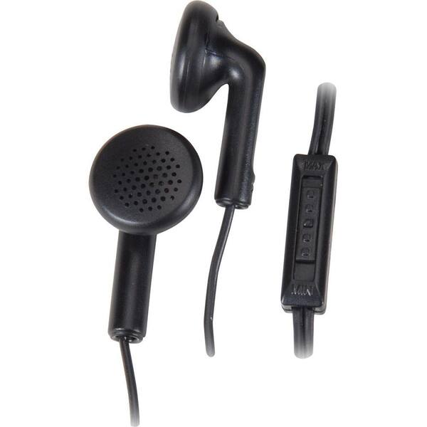 Panasonic Earbud Headphones with In-Cord Volume Control - Black-DISCONTINUED