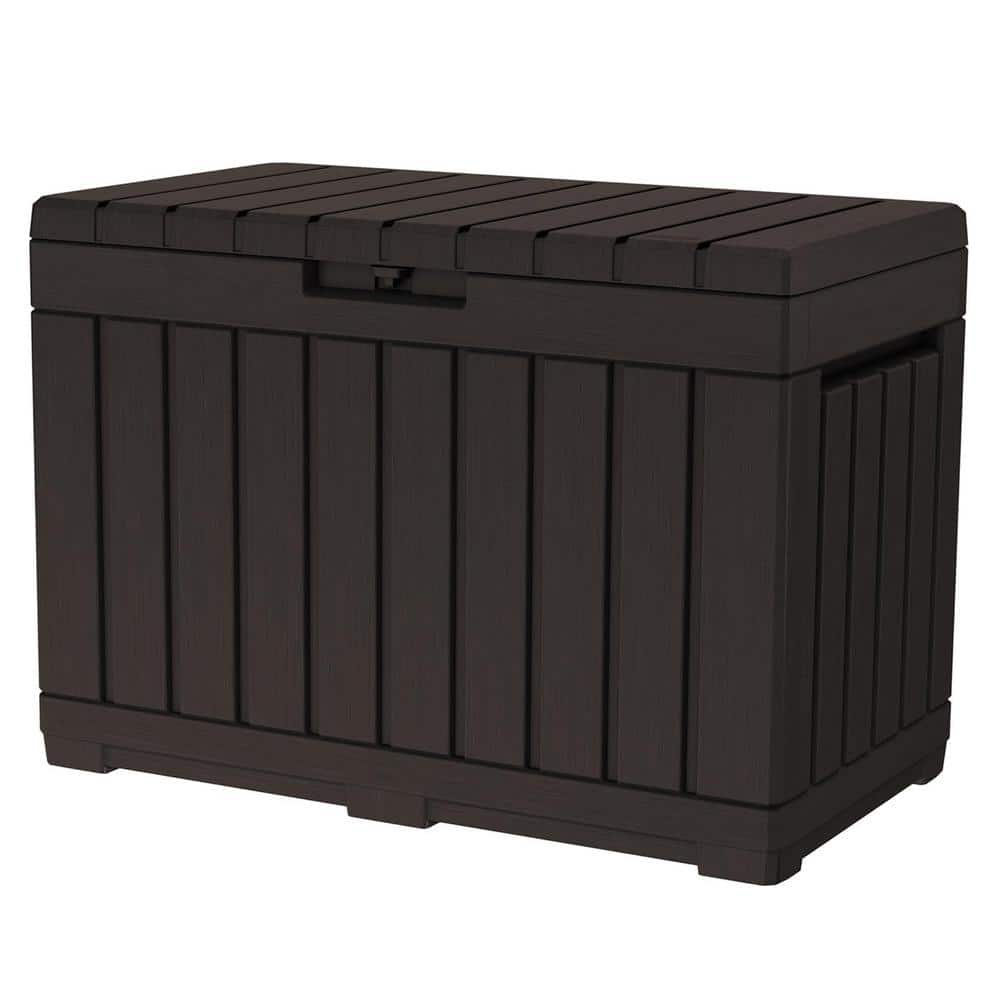 50 Gal. Resin Deck Box with Lockable Lid and Side Handles