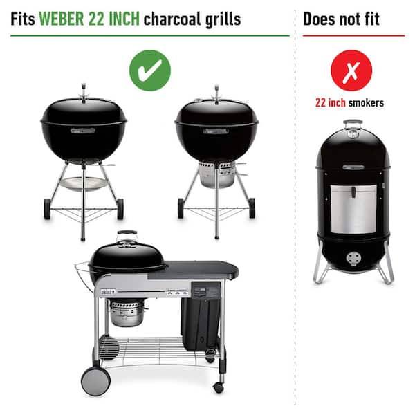 Weber Replacement Cooking for Silver, Bar-B-Kettle Master Touch Charcoal 7435 - The Home Depot