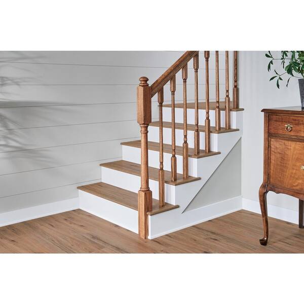 A&A Surfaces - Durango Oak 6 MIL x 6 in. x 36 in. Waterproof Click Lock Vinyl Plank Flooring (12 sq. ft./case)