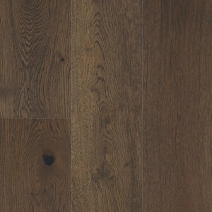 Khaki Brown Oak 6.5 mm T x 6.5in. W x 48in. Varying L. Waterproof Engineered Click Hardwood Flooring (21.67 sq.ft./case)