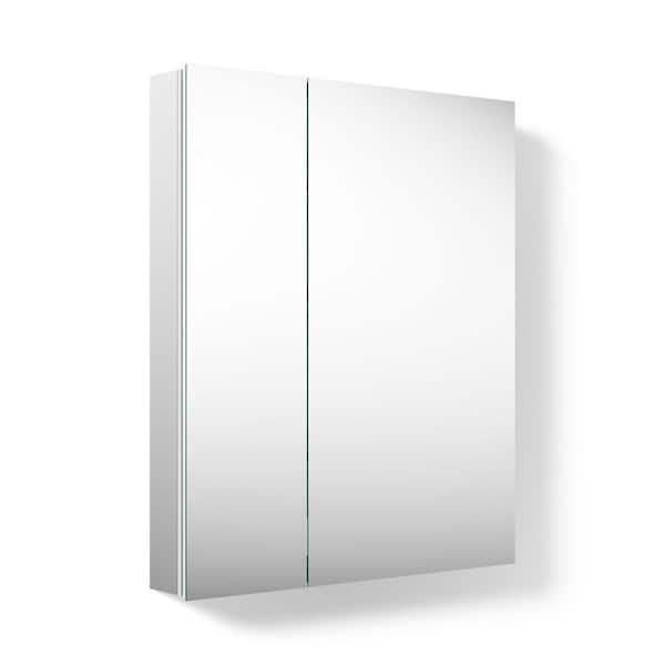 Embark Premium Xl 30 in. x 36 in. Two-Door Rectangular Medicine Cabinet with Mirror