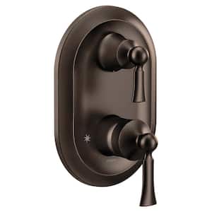 Wynford M-CORE 3-Series 2-Handle Shower Trim with Integrated Transfer Valve in Oil Rubbed Bronze (Valve Not Included)