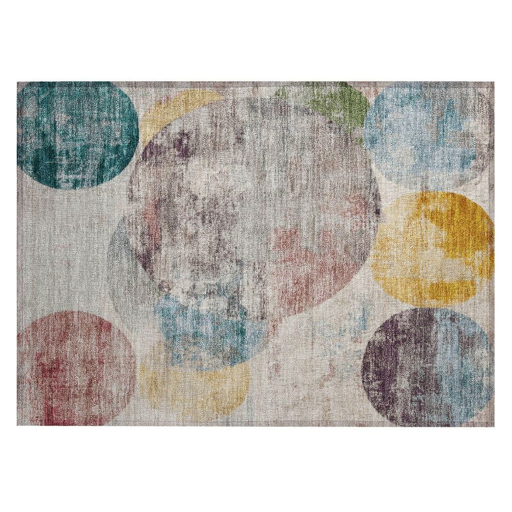 Chantille Machine Washable Indoor/Outdoor Abstract ACN2381 Putty 2 ft. x 3 ft. Accent Rug price history on PriceWatchPro