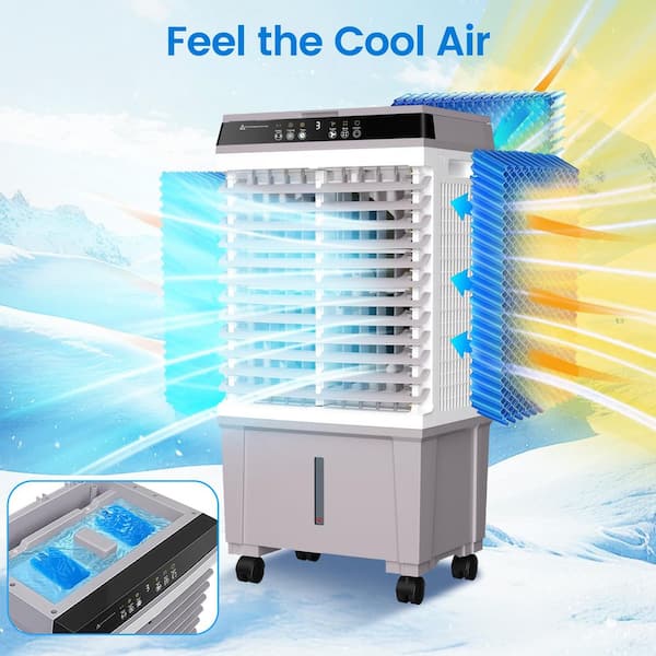 Homcom Ice Cooler Fan Air Conditioner HOMCOM Mobile Air