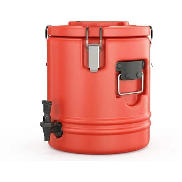5.3 Gallon Insulated Beverage Dispenser 304 Stainless Steel Hot and Cold Drink Server with Silicone Seal