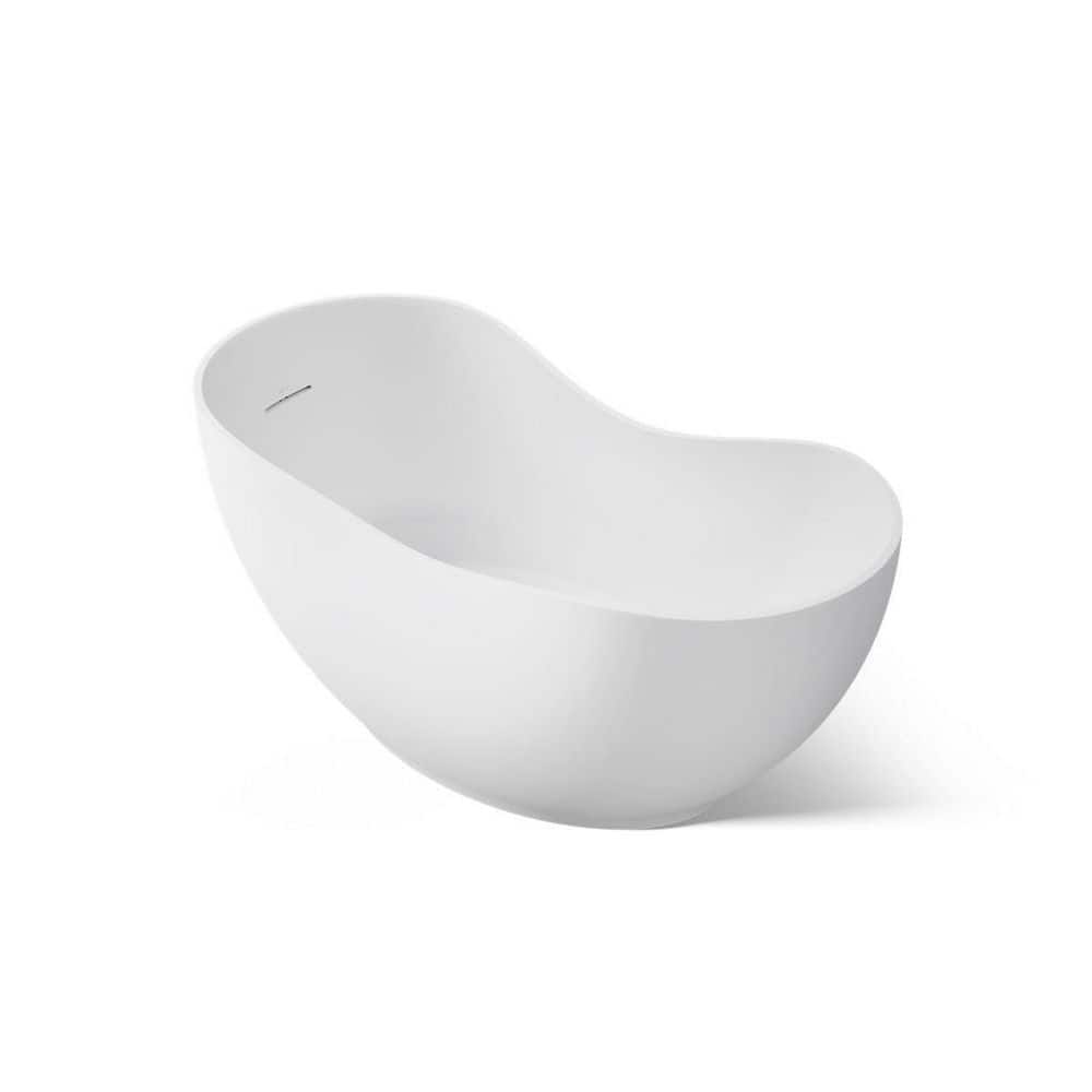 【kohi】 KOHLER Abrazo 66 in. x 31.5 in. Soaking Bathtub with Center Drain