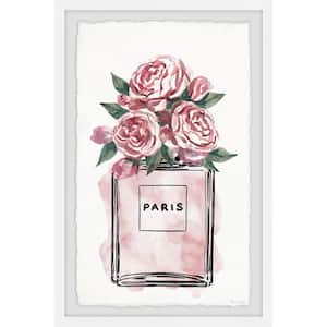 "Floral Perfume" by Marmont Hill Framed Home Art Print 45 in. x 30 in.