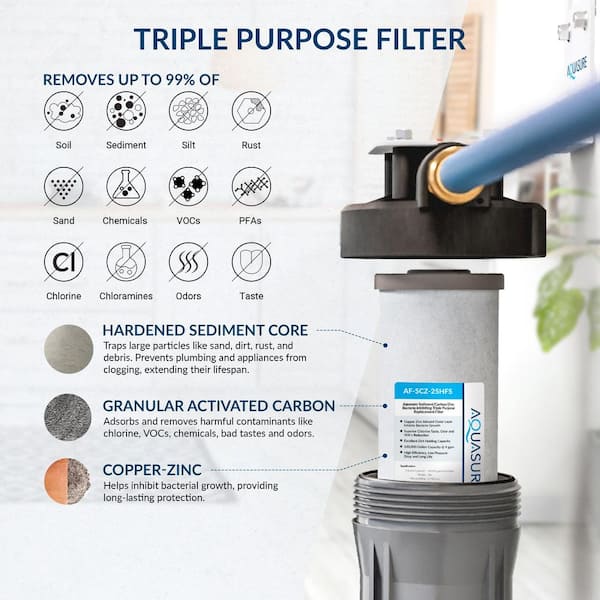 Harmony Series 64,000 Grain Electronic Metered Water Softener with Sediment and Carbon Pre-Filter