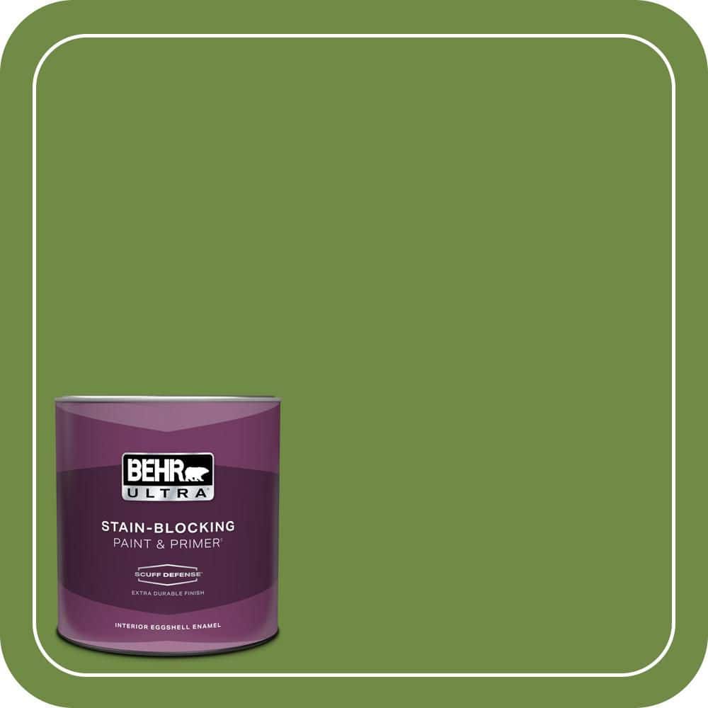 1 qt. #S-H-420 Shamrock Extra Durable Eggshell Enamel Interior Paint & Primer price history on PriceWatchPro