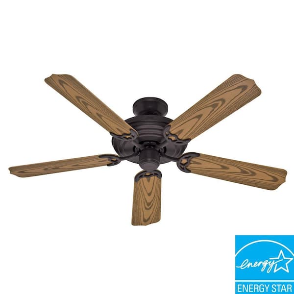 Hunter Sea Air 52 in. Indoor/Outdoor Weathered Bronze Ceiling Fan