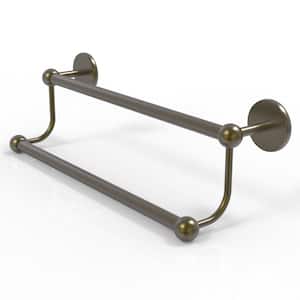 Prestige Skyline Collection 24 in. Double Towel Bar in Antique Brass