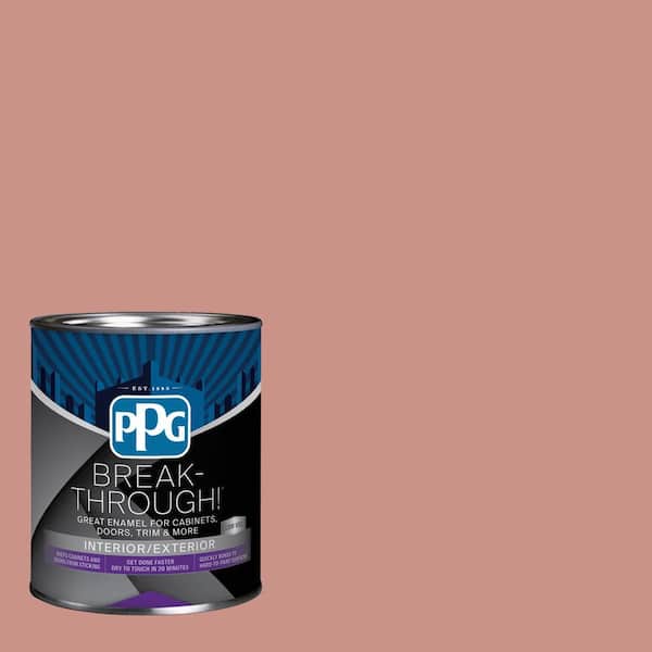 Break-Through! 1 qt. PPG1065-5 Long Weekend Semi-Gloss Door, Trim & Cabinet Paint