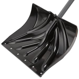 34.5 in. Steel Handle Plastic Blade Mountain Mover Snow Shovel