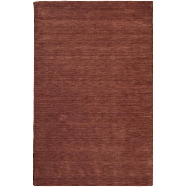 2 x 3 Orange and Red Abstract Area Rug